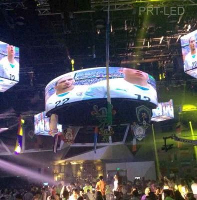 Indoor P3 Full Color Circular/Cylinder LED Display (diameter of 6m/2m)