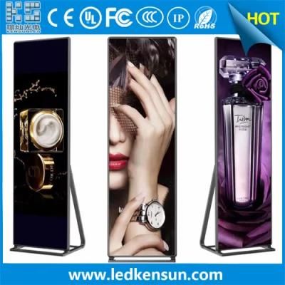 Removable 3mm Shopping Center Mobile Poster Media LED Display