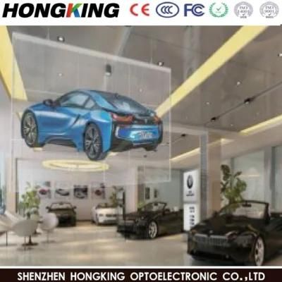 Transparent Advertising Wall Outdoor LED Grille Screen for Business Advertising