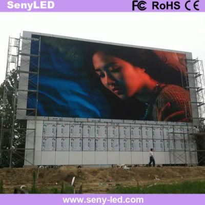 Factory P5/P6/P8/P10 Outdoor RGB Front Maintenance Commercial Video Billboard LED Display