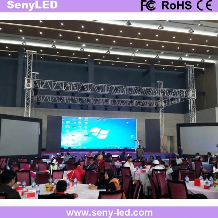 Outdoor/ Indoor Die Casting P4 Full Color LED Display Screen for Video Ads