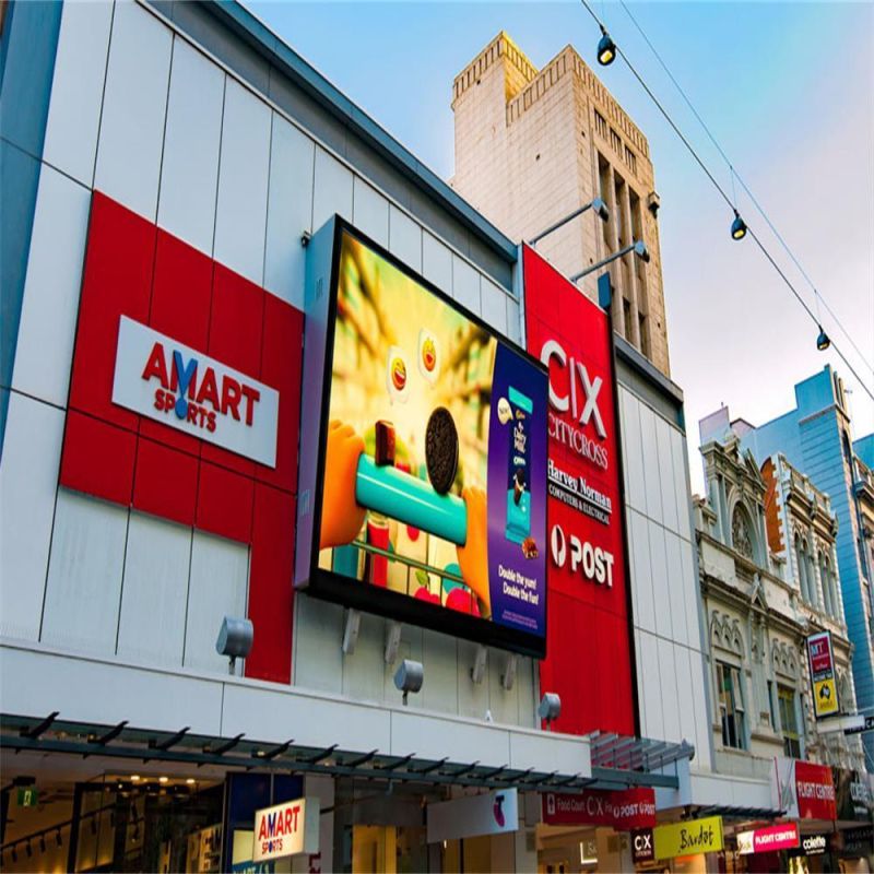 Outdoor Waterproof Advertising P8mm Full Color LED Display Panel