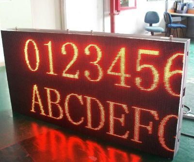 Red Color LED Display for Outdoor Advertising (P10)