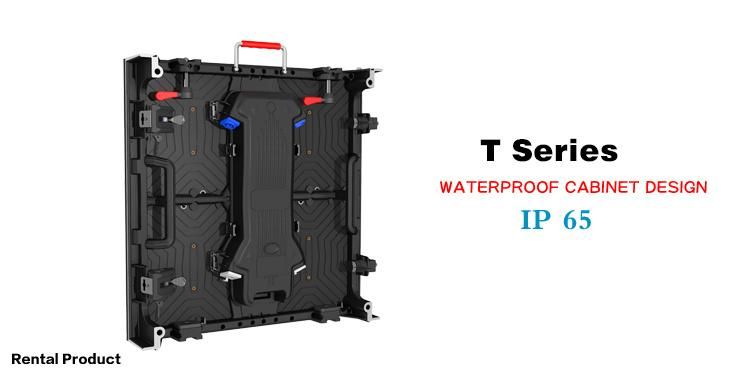 P2.976 P3.91 P4.81 Die Casting Aluminum Cabinet Indoor Outdoor Waterproof Rental LED Screen Displays