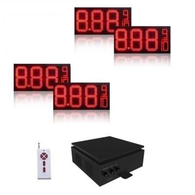 LED Gas Price Sign LED Oil Gas Price Screen LED Gas Price Changer Sign