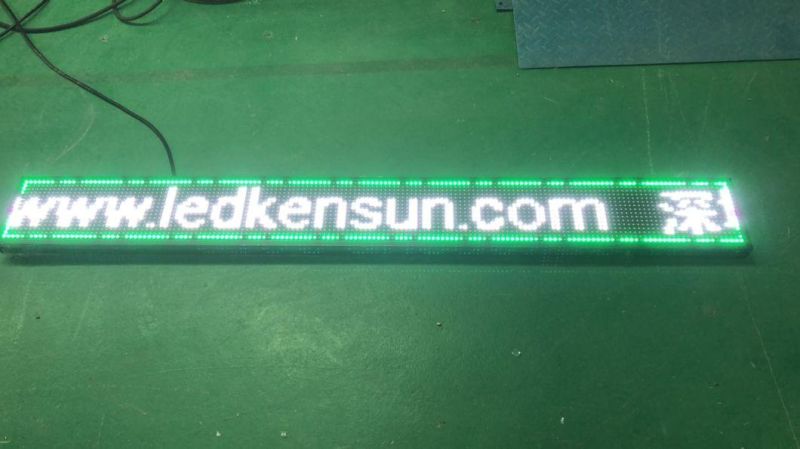 1920X160mm P10 Outdoor Non-Waterproof LED Display Scrolling LED Sign