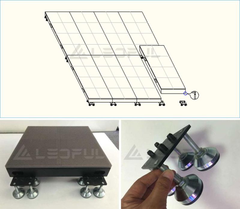 Anti-Skit Hi-Density PC Easy Installation Outdoor P6.2 Video Floor (FO6.2)