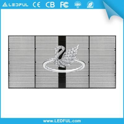 Indoor/Outdoor LED Screen Transparent Advertising Building Lighting Decoration