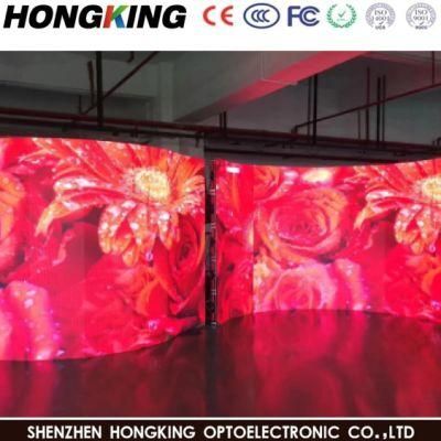 New Product P5 P4 Indoor Flexible Fixed LED Sign Board