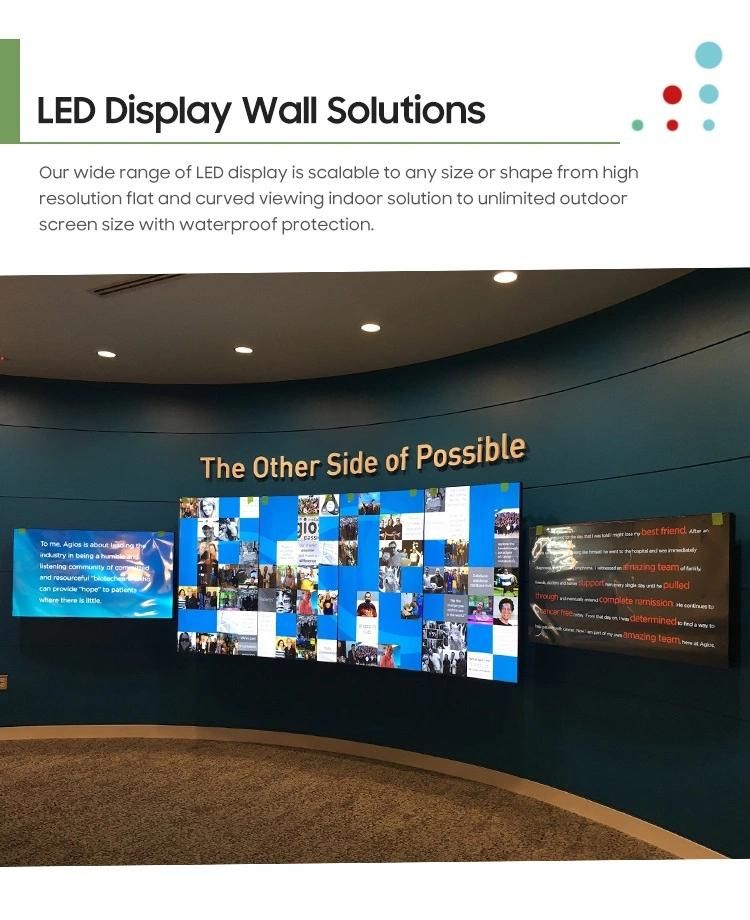 Display Shopping Guide Fws Cardboard, Wooden Carton, Flight Case Video Board LED Screen