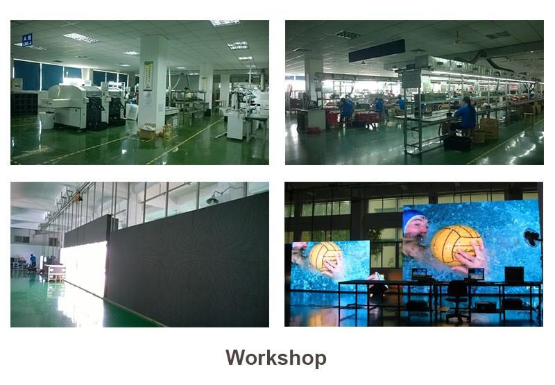 China Factory Super Definition 3840Hz P3.91 LED Display Screen