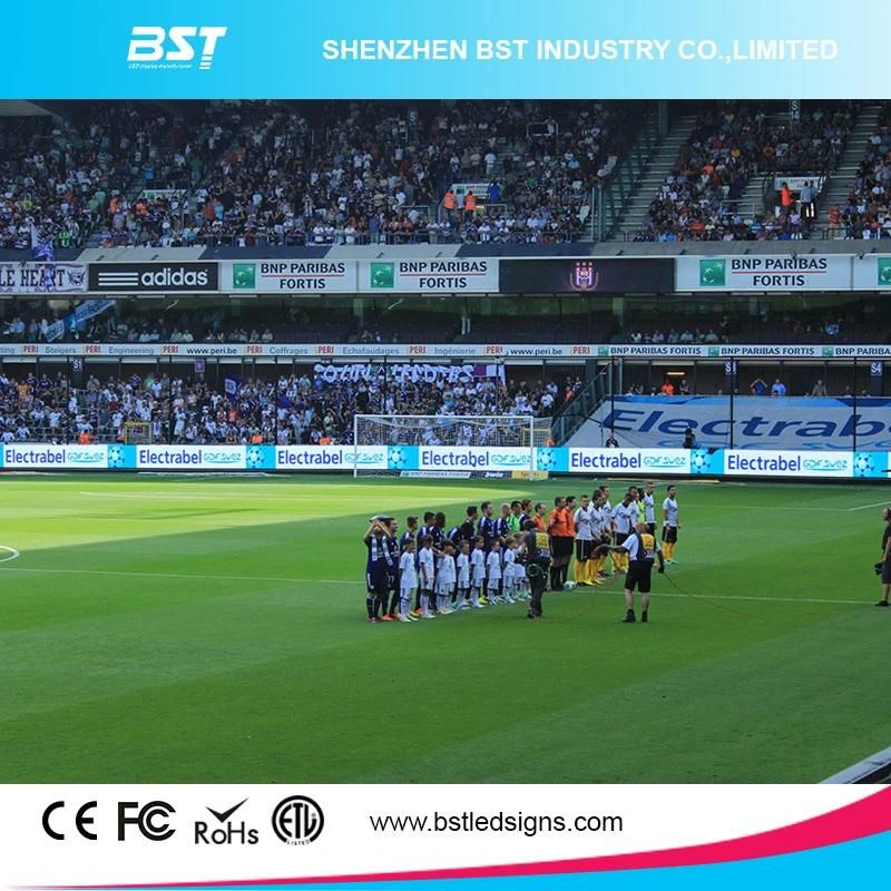 P12 SMD Full Color Outdoor Perimeter LED Display Banner Around Stadium