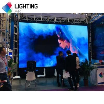 P3.91 Slim Indoor Rental LED Screen / Advertising Wall, Night Stage Bar Display