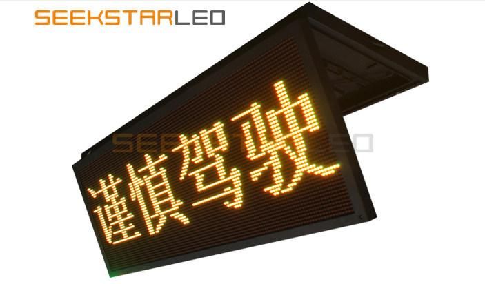 High Brightness Outdoor LED Guidance Screen Vms LED Display Sign P10 P16 P20