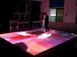 Fws SMD Stage LED Screen Interactive LED Floor Display Projection