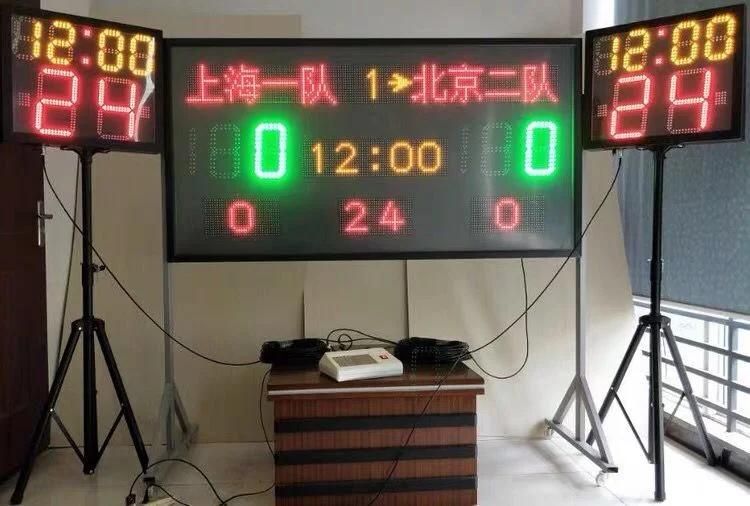 IP45 Waterproof Signs 6inch LED Digital Basketball Scoreboard