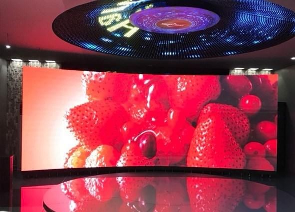 High Quality Indoor P4 Advertising LED Display Sign with Die-Casting Cabinet