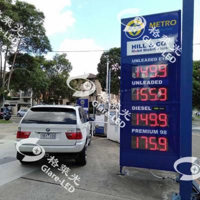 LED IP54 Outdoor for LED Gas Price Changer /Gas Station LED Price Sign/LED Gas Price Board Signage Display