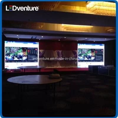 P3.9 Indoor Full Color High Resolution Corner LED Screen Cabinet