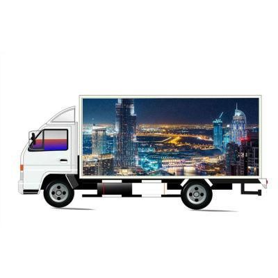 High Brightness Waterproof P10 Moving Advertising Trailer Truck LED Display