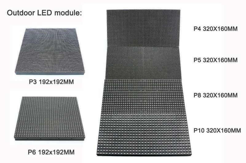 SMD2525 P5 LED Display Module for Outdoor LED Screens Display