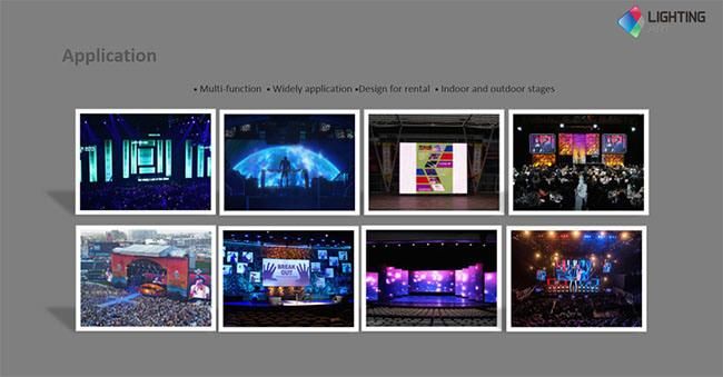 Eli Max Indoor P3.91 Full Color LED Screen Display Video Wall Rental