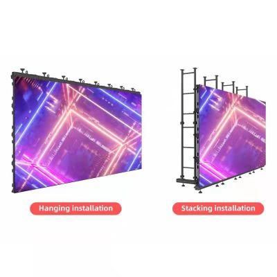 P4.81 LED Display Screens for Advertising LED Cube Display Building LED Display