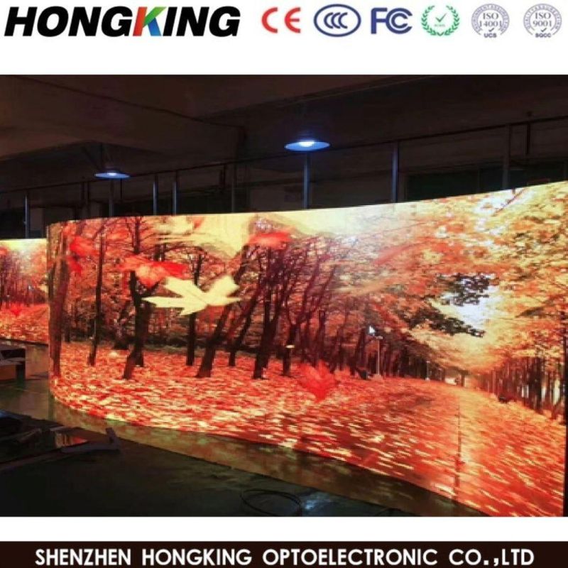 Indoor320*160mm Soft Module Curved Flexible LED Display Screen