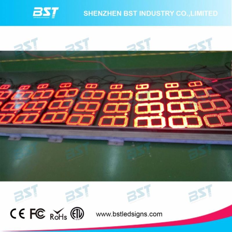 Outdoor LED Gas Price Sign with LED Moving Sign