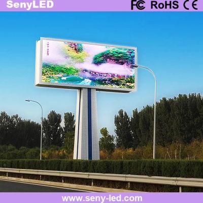 High Way Digital Sign Board P8 Full Waterproof LED Video Display Factory