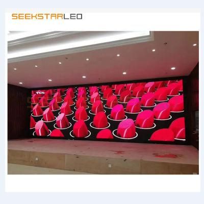 Small Pixel Pitch LED Display Screen Full Color Indoor P1.25 LED Display Die Casting Aluminum Cabinet