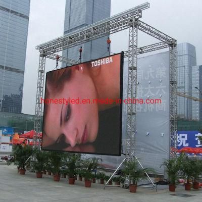 High Brightness Advertising Signs P4mm Full Color LED Screen Waterproof Indoor Outdoor LED Display LED Video Wall