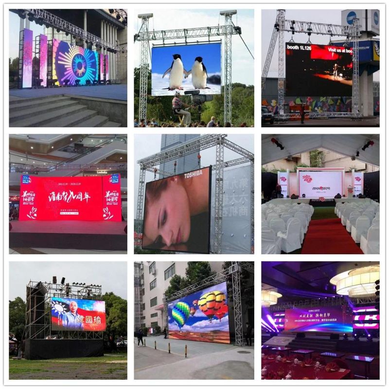 Outdoor Rental Video Display P3.9 High Quality Brilliant Performance Electronic LED Screens