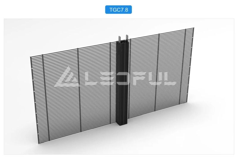 Easy Installation Customized Transparent Glass LED Panel for Auto 4s Shop (TGC7.8)