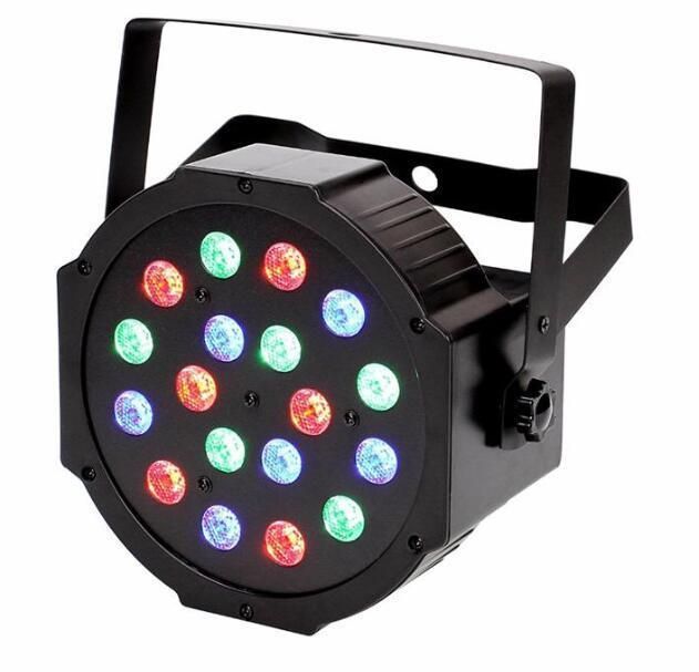 Wall Washer Spot 18X3w DJ Disco DMX512 Stage Lighting RGB LED PAR Lights Party