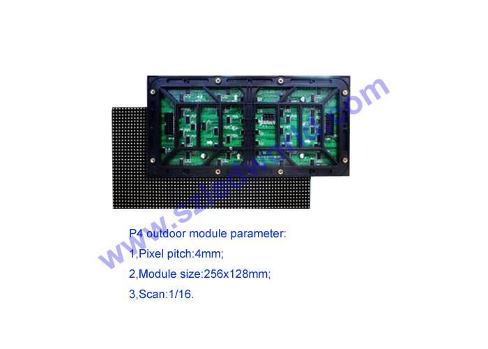 P4 High Definition LED Video Screen Panel Display for Advertising