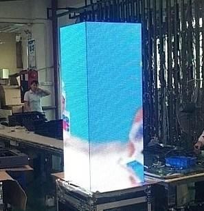 Indoor Cube LED Display P3.91 4side LED Advertising Screen