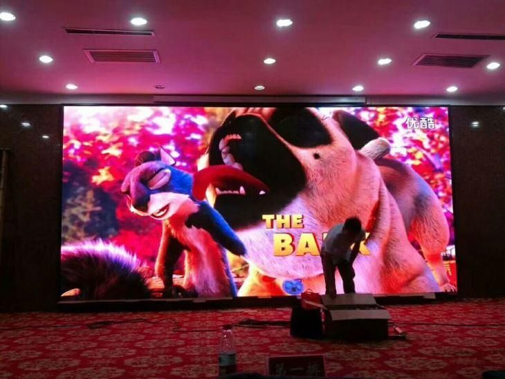 High Resolution Big View Angle 192X192mm P3 Indoor Full Color LED Screen