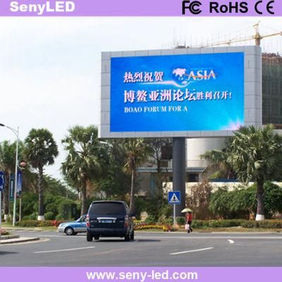 Roadside Digital Display Board Outdoor TV Panel P5mm Electronic LED Billboard Factory