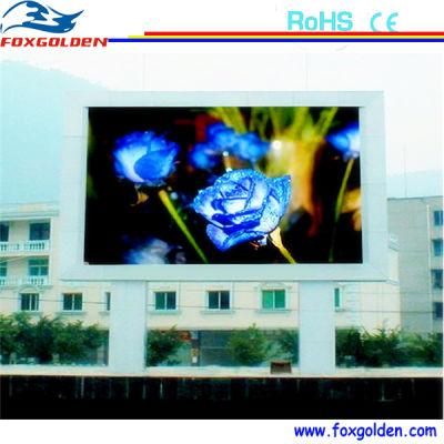 High Quality Big View-Angle P6 Full Color LED Advertising Screen