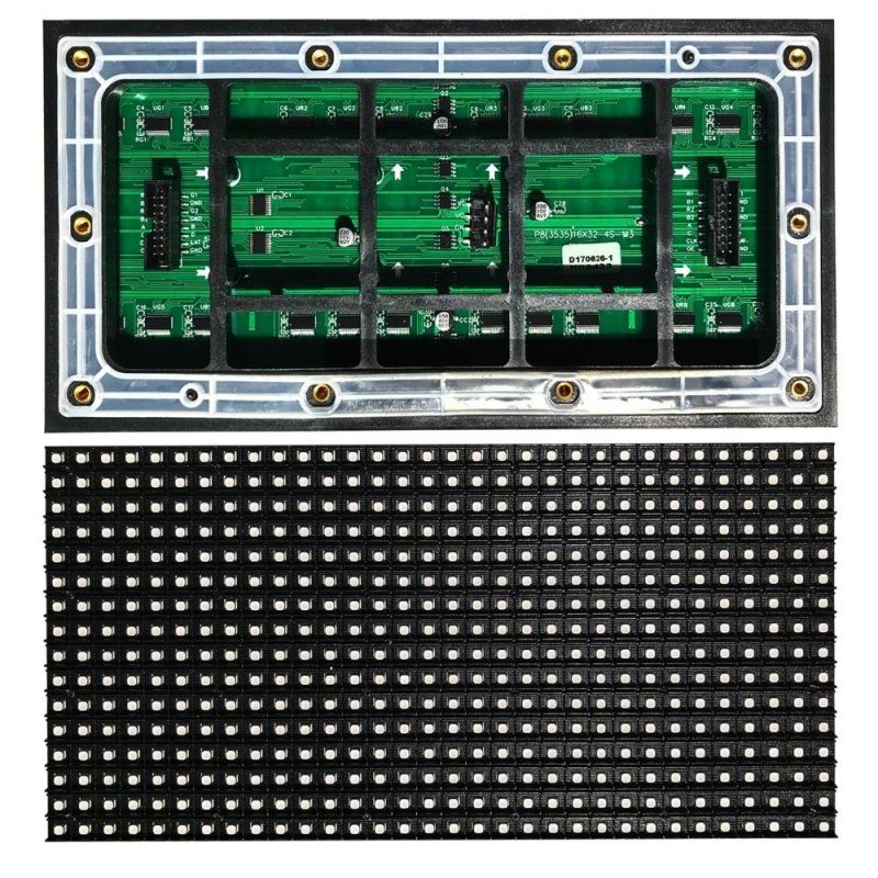 Outdoor High Brightness P8 (P10, P6, P5, P4) LED Display Screen with Low Factory Price