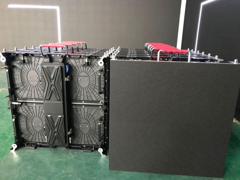 Hot Selling Portable Live Event Stage Rental LED DJ Booth P3.91mm P4.81mm DJ Booth LED Screen