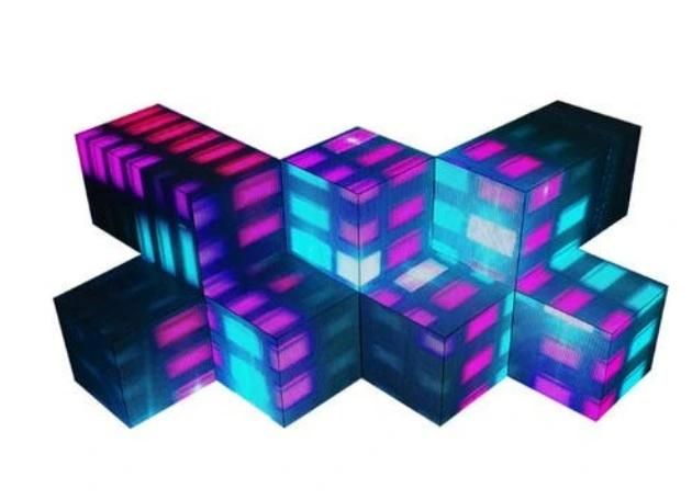 Nightclub Indoor P5 LED Screen Stage Background