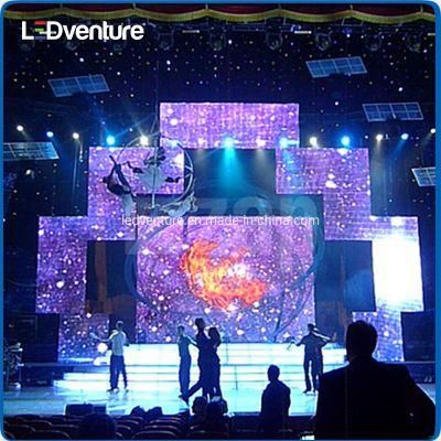 Indoor High Resolution P3.9 Rental Event LED Background Wall