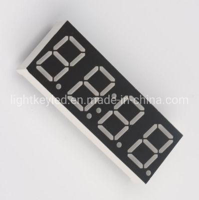 RoHS Compliant 0.56 Inch 4 Digit 7 Segment LED Clock Display From Expert Manufacturer