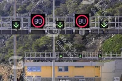 Traffic Speed Limit Sign Vms for Highway and Road Traffic Display Warning Remind