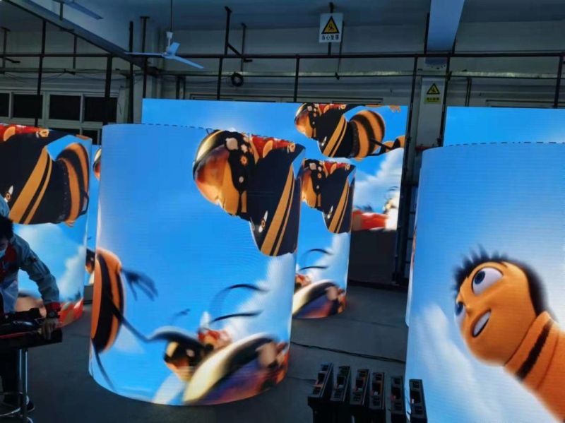 P4.81 Indoor Advertisement Die Casting LED Panel Display Screen