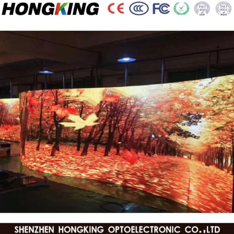 Soft Flexible Moving Curved LED Display Panel P2 P3 P4 Pixel Pitch