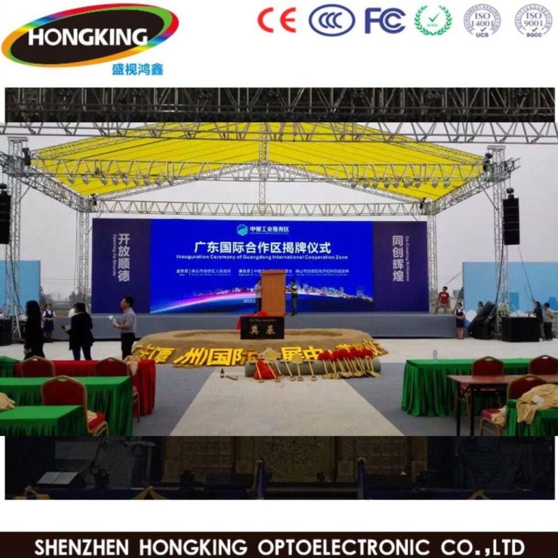 P2.976 Advertising LED Sign Board with 500X500mm Die-Casting Cabinet