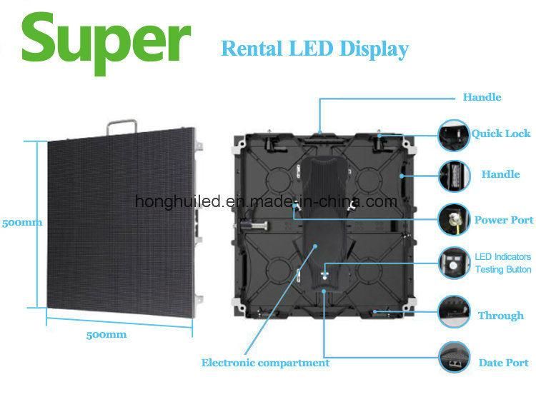 High Refresh Rate SMD Outdoor P3.91 LED Sign Display